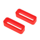 Maxbell 2xSilicone Wrist Band Replacement Strap for Suunto Traverse Smart Watch Red