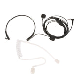 Maxbell 2x2 Way Talk Headset PTT Mic Acoustic Tube Earpiece for Motorola T-Series