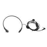 Maxbell 2x2 Way Talk Headset PTT Mic Acoustic Tube Earpiece for Motorola T-Series