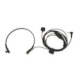 Maxbell 2x2 Way Talk Headset PTT Mic Acoustic Tube Earpiece for Motorola T-Series
