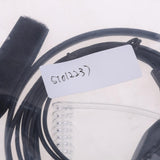 Maxbell 2x2 Way Talk Headset PTT Mic Acoustic Tube Earpiece for Motorola T-Series