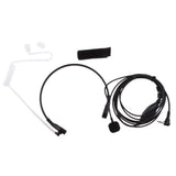 Maxbell 2x2 Way Talk Headset PTT Mic Acoustic Tube Earpiece for Motorola T-Series