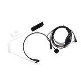 Maxbell 2x2 Way Talk Headset PTT Mic Acoustic Tube Earpiece for Motorola T-Series