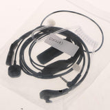 Maxbell 2x2 Way Talk Headset PTT Mic Acoustic Tube Earpiece for Motorola T-Series