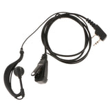 Maxbell 5xClip Walkie Talkie Headset Earpiece Mic for 2 PIN Kenwood Baofeng