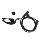 Maxbell 11xClip Walkie Talkie Headset Earpiece Mic for 2 PIN Kenwood Baofeng