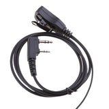 Maxbell 5xClip Walkie Talkie Headset Earpiece Mic for 2 PIN Kenwood Baofeng