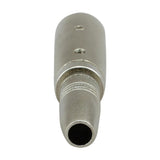 Maxbell 4x2pc - XLR 3-Pin Male to 1/4" 6.35mm Mono Female Jack Audio Cable Mic Adapter