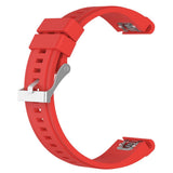 Maxbell 2xSilicone Wrist Band Replacement Strap for Garmin Fenix 5x Smart Watch Red