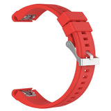 Maxbell 2xSilicone Wrist Band Replacement Strap for Garmin Fenix 5x Smart Watch Red