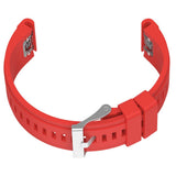 Maxbell 2xSilicone Wrist Band Replacement Strap for Garmin Fenix 5x Smart Watch Red