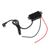 Maxbell 2xCar Charger DC Converter Module 12V To 5V 3A w/ Right Angle Micro USB Cable