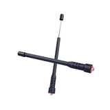 Maxbell 10xSMA-Female Telescopic Antenna For BaoFeng BF-888S 777S BF-666S UV5R