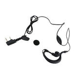 Maxbell 28x2-pin K Type Hanging Earphone with Microphone for Baofeng Walkie Talkie