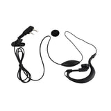 Maxbell 28x2-pin K Type Hanging Earphone with Microphone for Baofeng Walkie Talkie