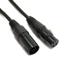 Maxbell 6x5-Pin Male to 3-Pin Female XLR Turnaround DMX Adapter Cable