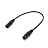 Maxbell 10x5-Pin Male to 3-Pin Female XLR Turnaround DMX Adapter Cable