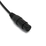 Maxbell 6x5-Pin Female to 3-Pin Male XLR Turnaround DMX Adapter Cable