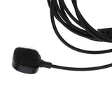 Maxbell 2x3.5mm Throat Viberate Mic Adjustable Neckband Headphone for Phones/Gaming