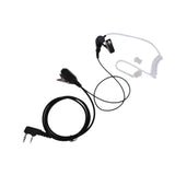Maxbell 2x2-pin Covert Acoustic Tube Earpiece Headset for Kenwood Wouxun Baofeng