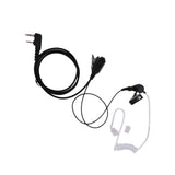 Maxbell 2x2-pin Covert Acoustic Tube Earpiece Headset for Kenwood Wouxun Baofeng