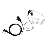 Maxbell 2x2-pin Covert Acoustic Tube Earpiece Headset for Kenwood Wouxun Baofeng