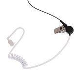 Maxbell 2x2-pin Covert Acoustic Tube Earpiece Headset for Kenwood Wouxun Baofeng