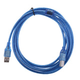 Maxbell USB Cable Printer Type A to B Male Hi-Speed 2.0 28AWG Lead 3Meters+1.5Meters