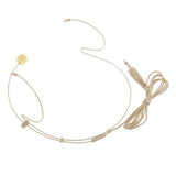 Maxbell 30xProfessional Ear Hook Wired Headset / Headworn Microphone Skin Color 3.5mm