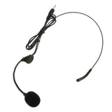 Maxbell 2xEar Hook Omni-Directional Boom Head Worn Microphone  3.5mm Straight Angle