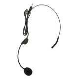 Maxbell 2xEar Hook Omni-Directional Boom Head Worn Microphone  3.5mm Straight Angle