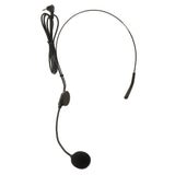 Maxbell 6xEar Hook Omni-Directional Boom Head Worn Microphone  3.5mm Right Angle