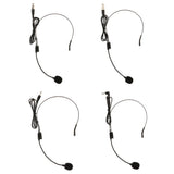 Maxbell 6xEar Hook Omni-Directional Boom Head Worn Microphone  3.5mm Right Angle
