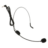 Maxbell 6xEar Hook Omni-Directional Boom Head Worn Microphone  3.5mm Right Angle