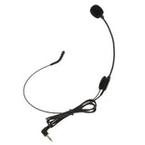 Maxbell 2xEar Hook Omni-Directional Boom Head Worn Microphone  3.5mm Right Angle