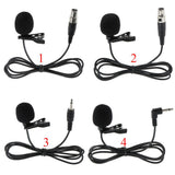 Maxbell 4xLavalier Lapel Tie Clip-on Vacuum Tube Microphone  MINI XLR 3Pin