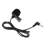 Maxbell 10xLavalier Lapel Tie Clip-on Vacuum Tube Microphone 3.5mm Right Angle