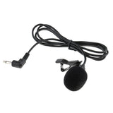 Maxbell 10xLavalier Lapel Tie Clip-on Vacuum Tube Microphone 3.5mm Right Angle