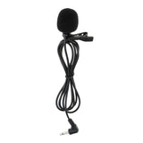 Maxbell 10xLavalier Lapel Tie Clip-on Vacuum Tube Microphone 3.5mm Right Angle