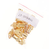 Maxbell 2x10 Pieces TV Aerial Male Connectors Coaxial RF Cable Plug Grip End Adapter