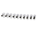 Maxbell 3x10 Pieces Right Angle RF Male Connector Plug for Coaxial Cable TV Aerial