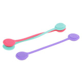 Maxbell 2x3Pieces Magnetic Earphone Cable Winders Wrap Corder Organzier String Tidy D