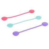 Maxbell 2x3Pieces Magnetic Earphone Cable Winders Wrap Corder Organzier String Tidy D
