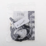 Maxbell 2x3.5mm In Ear Air Tube Anti-radiation Earphone Microphone Headphone Black