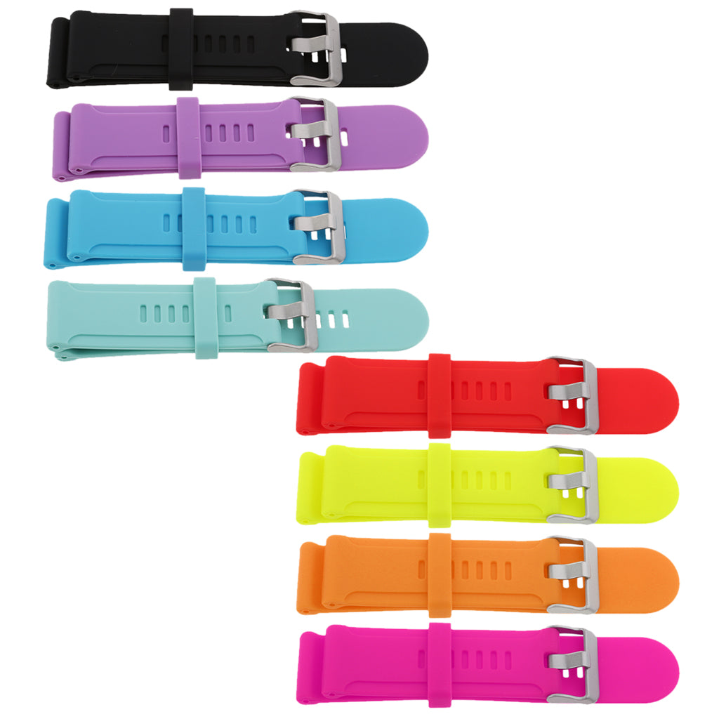 Maxbell Maxbell Silicone Wrist Band Replacement Strap for Garmin Fenix 3 HR Watch Black