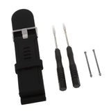 Maxbell Maxbell Silicone Wrist Band Replacement Strap for Garmin Fenix 3 HR Watch Black