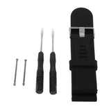 Maxbell Maxbell Silicone Wrist Band Replacement Strap for Garmin Fenix 3 HR Watch Black