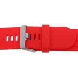 Maxbell 2xSilicone Wrist Band Replacement Strap for Garmin Fenix 3 HR Watch Red