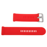 Maxbell 2xSilicone Wrist Band Replacement Strap for Garmin Fenix 3 HR Watch Red