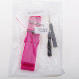 Maxbell 2xSilicone Wrist Band Replacement Strap for Garmin Fenix 3 HR Watch Rose Red